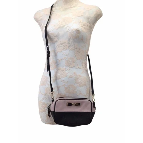 Victoria's Secret Black Pink Crossbody Bag - Picture 4 of 16